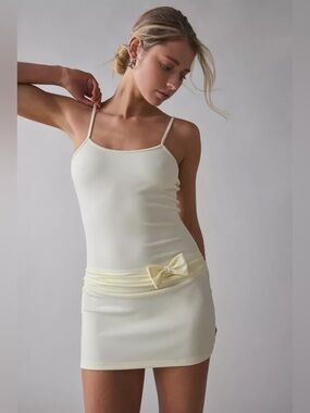 Lioness Intuition Bow Detail Cami Mini Dress